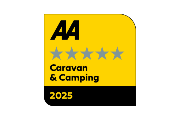 5 Stars by the AA - Caravan & Camping